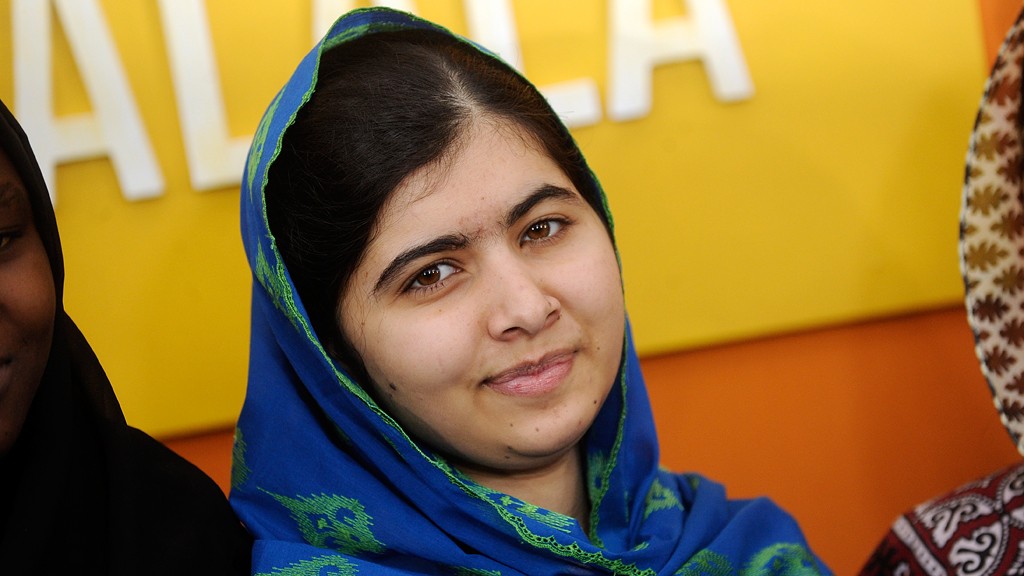 Malala Yousafzai © picture-alliance/Geisler/D. Van Tine