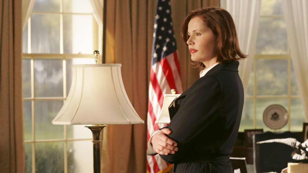 Although Geena Davis essayed the role of President of United States of America in TV show, Commander-in-Chief, she believes that women are far less likely to be a judge or doctor or in any other professional or leadership position. 